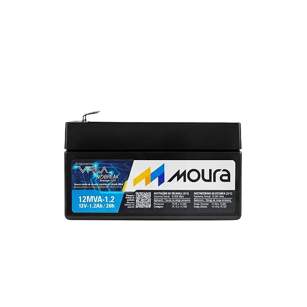 BATERIA SELADA MOURA 12V 1,2AH - 12MVA1,2