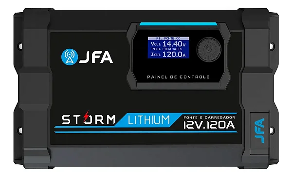 FONTE CARREGADOR DE BATERIA 120A STORM LITHIUM