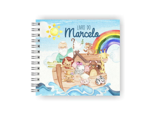 Livro do Bebê Personalizado | Arca de Noé