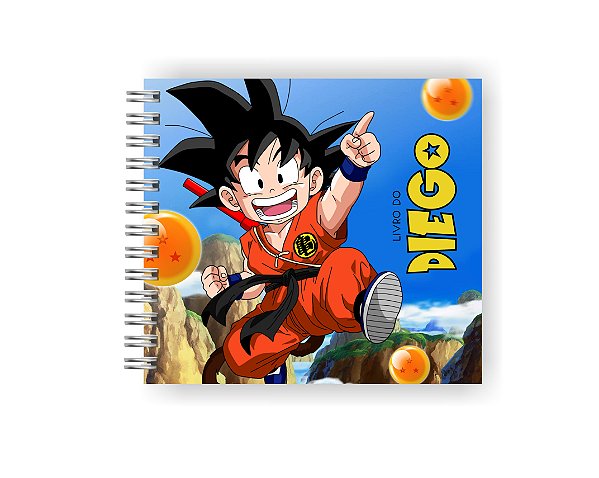 Livro do Bebê Personalizado | Dragon Ball Z