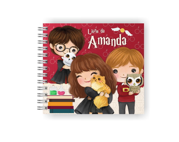 Livro da Bebê Personalizado | Harry Potter Menina