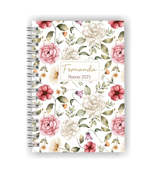 Planner Color 2025 Personalizada | Estampa 95