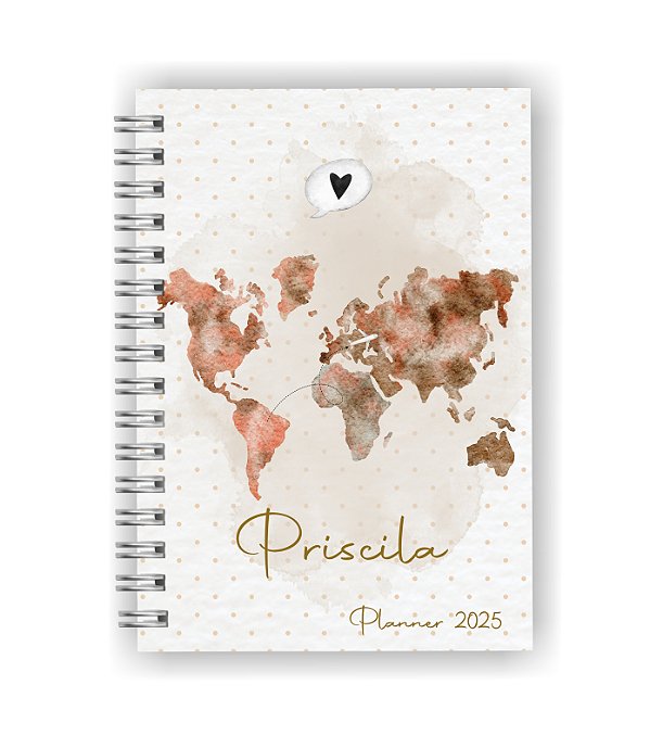 Planner Color 2025 Personalizado | Estampa 47