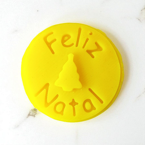 Modelador e Ejetor Para Modelar Doces, Massas e Brigadeiros | Feliz Natal Alto Relevo