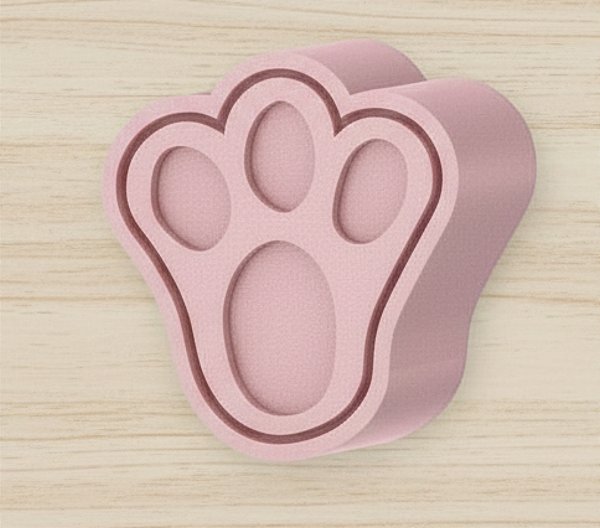 Modelador e Ejetor Para Modelar Doces, Massas e Brigadeiros Páscoa | Pata de Coelho MODELO 1