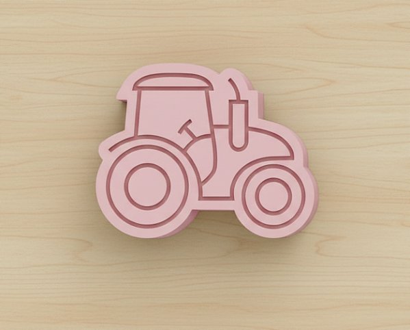 Modelador e Ejetor Para Modelar Doces, Massas e Brigadeiros | Fazendinha | Trator