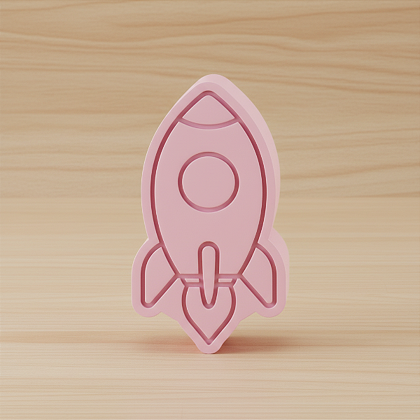 Modelador e Ejetor para Brigadeiro, Doce, Massa | Astronauta | Foguete