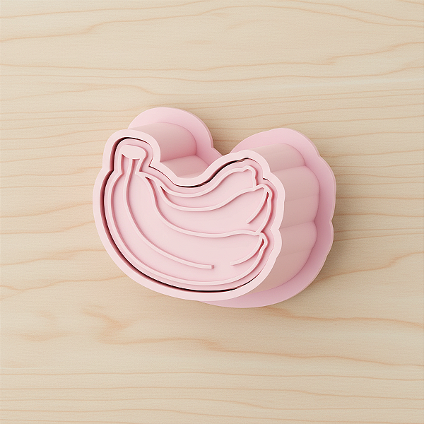 Modelador e Ejetor para Brigadeiro, Doce, Massa Cachorro | Frutas | Banana