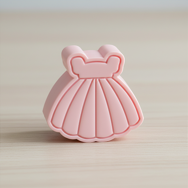 Modelador e Ejetor para Brigadeiro, Doce, Massa Cachorro | Princesa | Vestido
