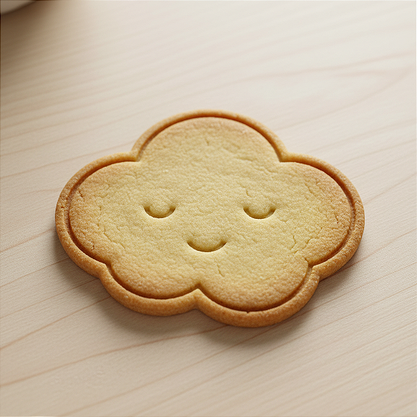 Cortador e Marcador para Biscoito, Pasta Americana, Bolacha, Massa | Nuvem