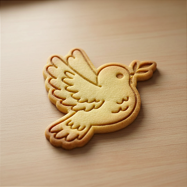 Cortador e Marcador para Biscoito, Pasta Americana, Bolacha, Massa | Batizado | Pomba