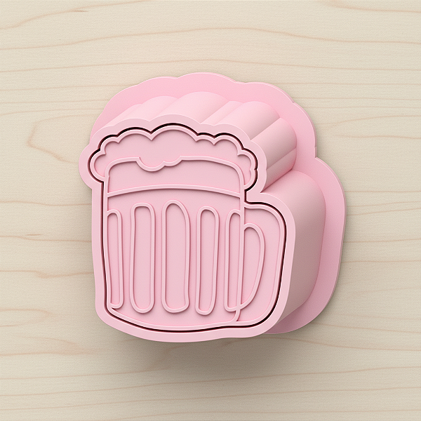 Modelador e Ejetor Para Modelar Doces, Massas e Brigadeiros | Chopp e Churrasco | Caneca de Chopp