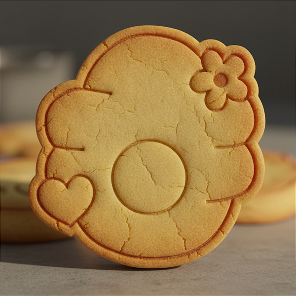 Cortador e Marcador para Biscoito, Pasta Americana, Bolacha, Massa | Abelha e Mel | Colmeia Coração e Flor