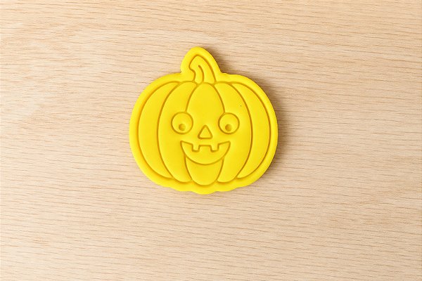 Cortador e Marcador para Biscoito, Pasta Americana, Bolacha, Massa | Halloween | Abóbora MODELO 3
