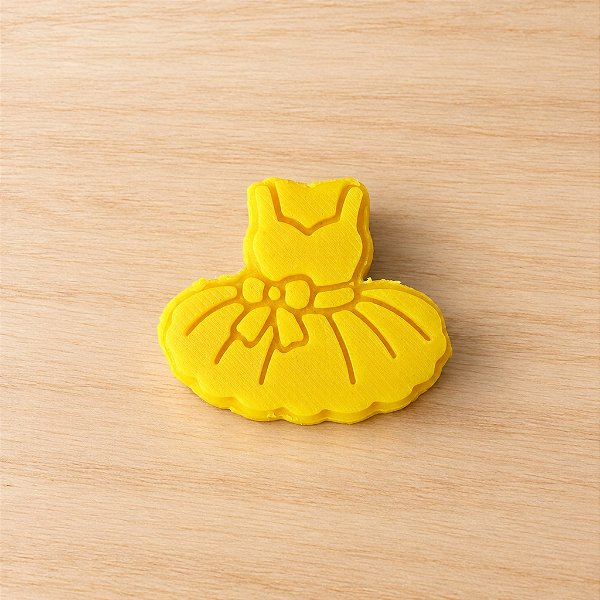 Modelador e Ejetor Para Modelar Doces, Massas e Brigadeiros | Bailarina | Vestido de Bailarina