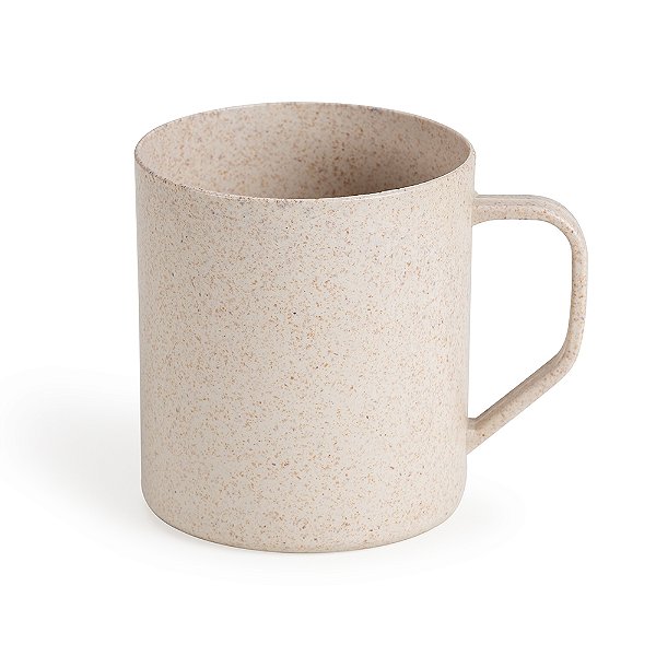 Caneca Fibra de Arroz 400ml - Mínimo 30 unidades