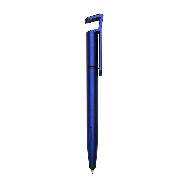 Caneta Plástica Touch com Suporte - Mínimo de 200 unidades
