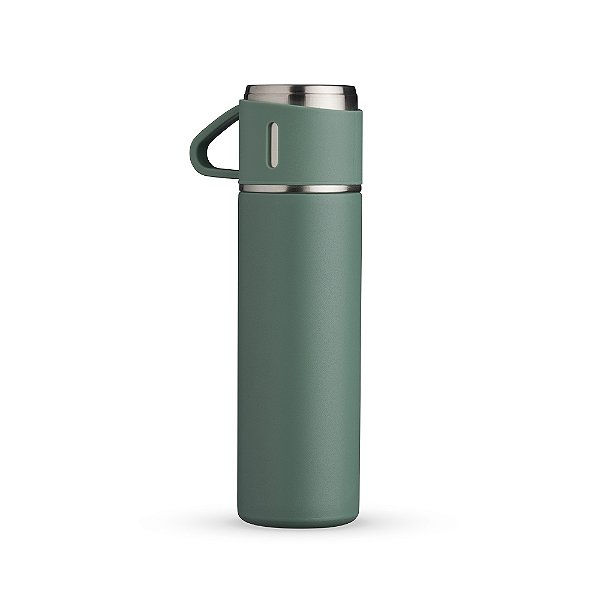 Garrafa Térmica Inox 450ml - Mínimo 30 unidades