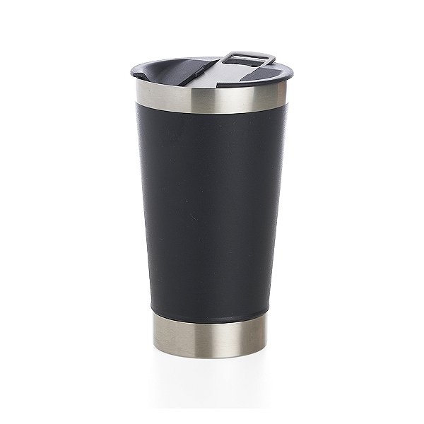 Copo Térmico 500ml com Abridor - Mínimo 30 unidades