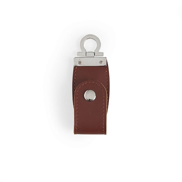 Pen Drive Couro - Mínimo 30 unidades