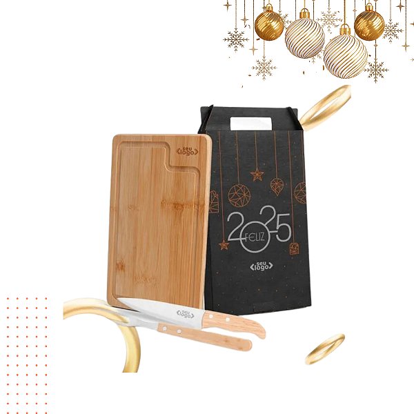 Kit Churrasco SM 3 Peças Fim de Ano