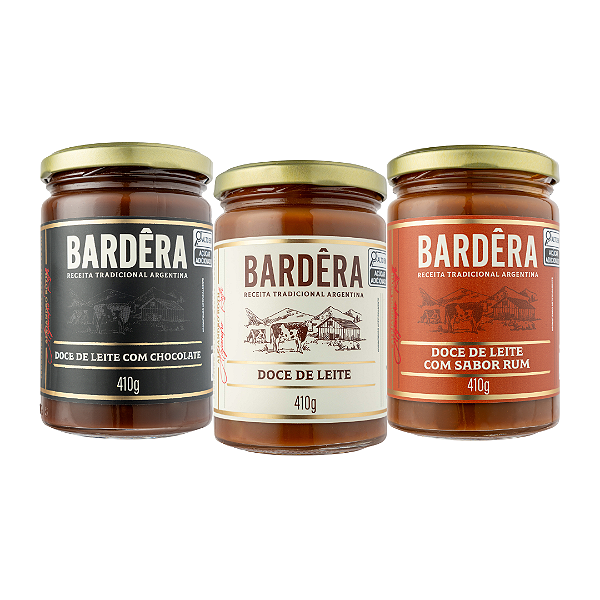 Kit: 3 Potes Bardêra 410gr