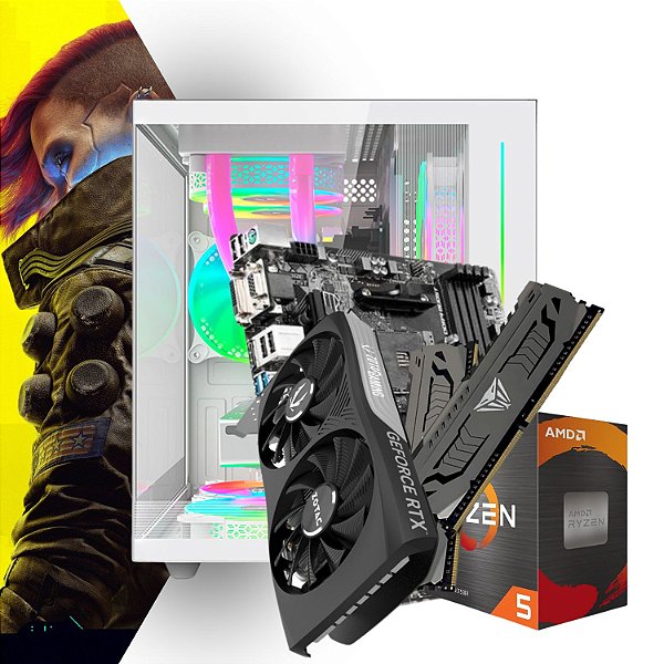 PC Gamer - RTX 4060 - Ryzen 5 5600x - 32gb - SSD 1tb