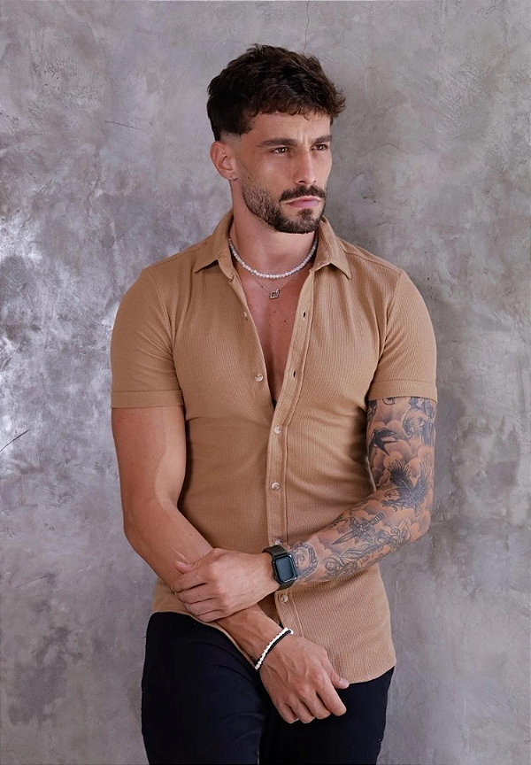 Camisa Zanzibar khaki