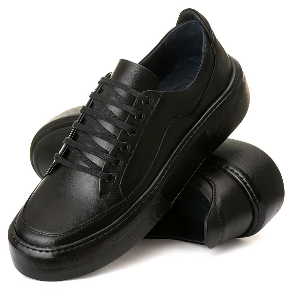 Tenis Casual Everest Confort Allblack