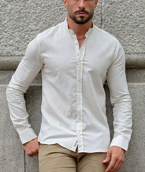 Camisa Eros Flame Bege Bono