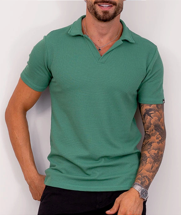 Polo Gola V Mumbai Verde Esmeralda