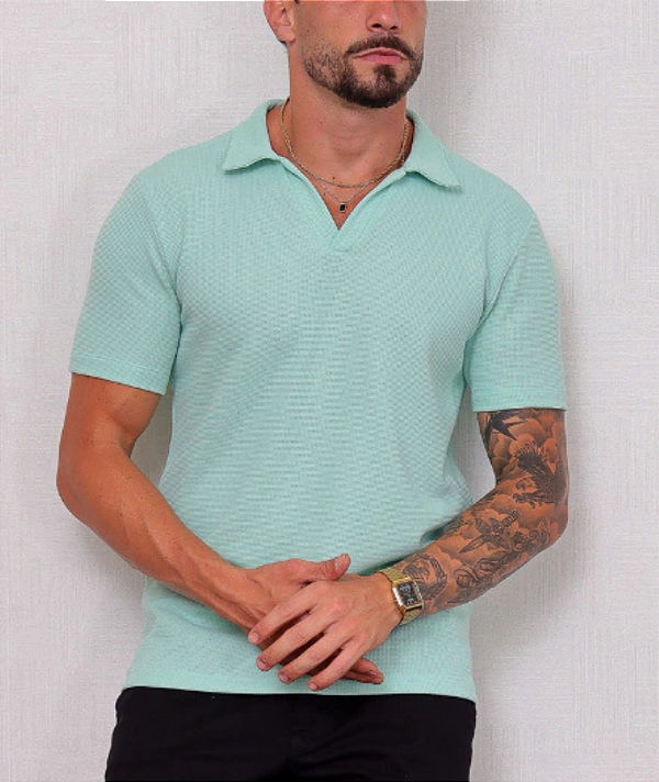 Polo Gola V Mumbai Verde Claro
