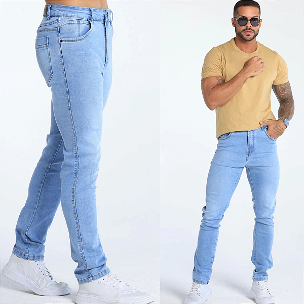 Calça Jeans Slim Clara Dupla Costura