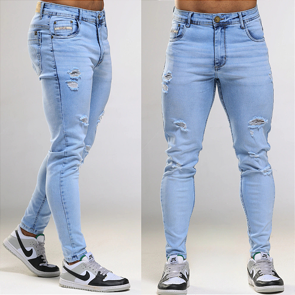 Calça Jeans Street Destroyed