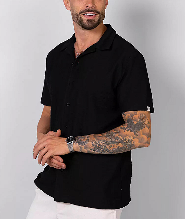 Camisa Patagônia Preto