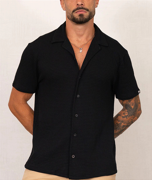 Camisa Copacabana Preto