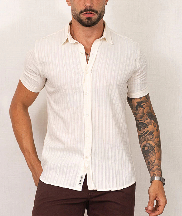 CAMISA PIRANGI BEGE