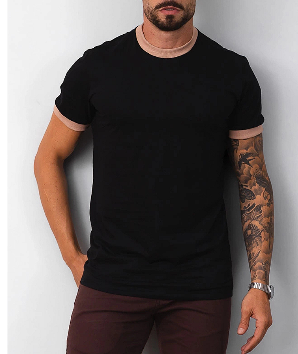 Camiseta Mali Preto