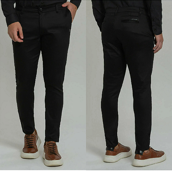 Calça Alfaiataria Slim Extreme Preto
