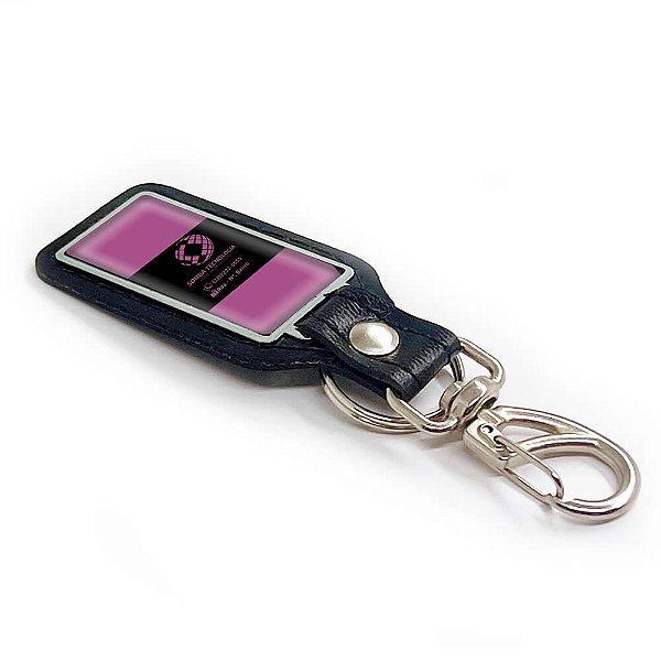 Chaveiro Resinado Corino  Retangular