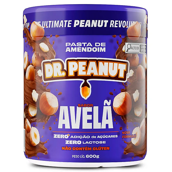 PASTA DE AMENDOIM 600G - DR PEANUT