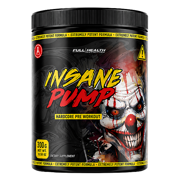 PRÉ TREINO INSANE PUMP 300G - FULL HEALTH