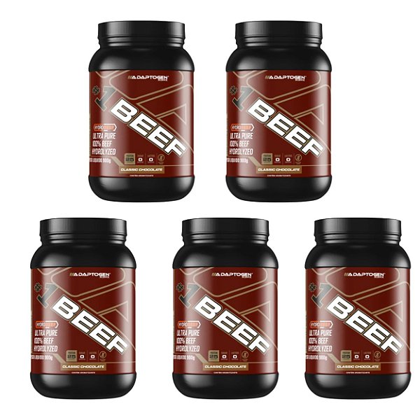 KIT 5X BEEF PROTEIN 900G ADAPTOGEN