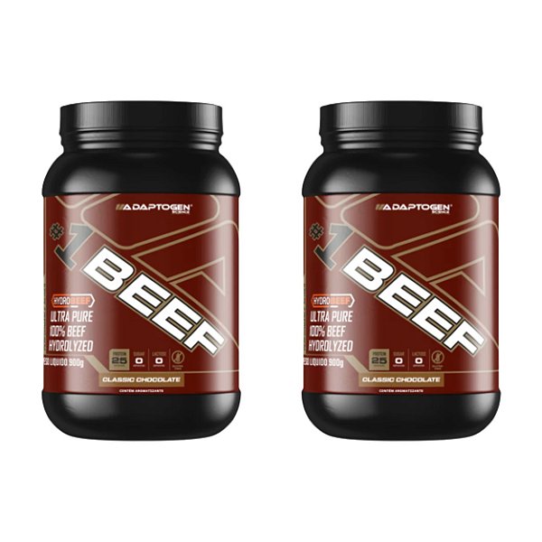 KIT 2X BEEF PROTEIN 900G ADAPTOGEN