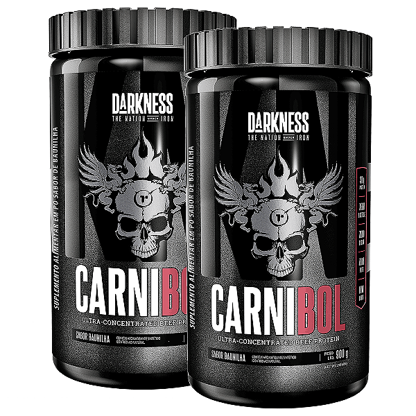 KIT 2X CARNIBOL 900G - DARKNESS