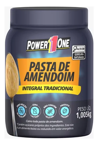PASTA AMENDOIM POWERONE 1KG