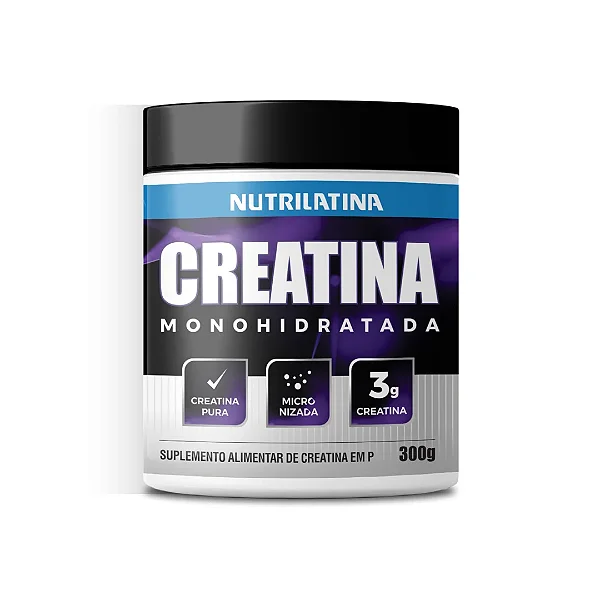 CREATINA 300G - NUTRILATINA