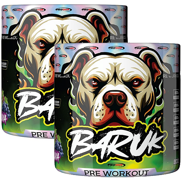 2X PRE TREINO BARUK - PRO SIZE
