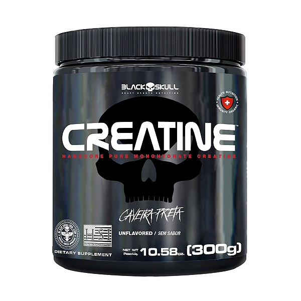 CREATINE PURE 300G POTE - BLACK SKULL