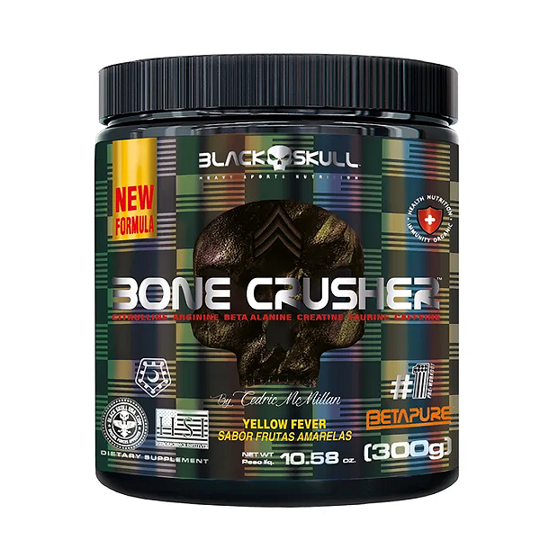 BONE CHUSHER 300G - BLACK SKULL